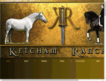 Tablet Screenshot of ketchamranch.com
